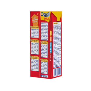 Sữa uống dinh dưỡng Oggi Gold 180ml - Thùng 48 hộp