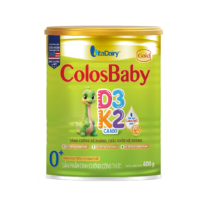 SPDD công thức Colosbaby Gold D3K2 0+ 400g - S