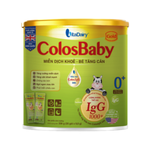 Sữa bột ColosBaby Gold 0+ 336g - Dạng Gói Tiện Lợi