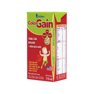 Sữa Uống Dinh Dưỡng Colos Gain 110ml - Thùng 48 Hộp