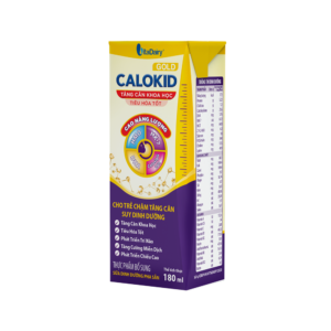 Sữa Bột Pha Sẵn Calokid Gold 180ml - Thùng 48 hộp