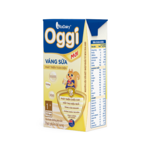 Sữa Bột Pha Sẵn Oggi 1+ Váng Sữa 110ml - Thùng 48 hộp