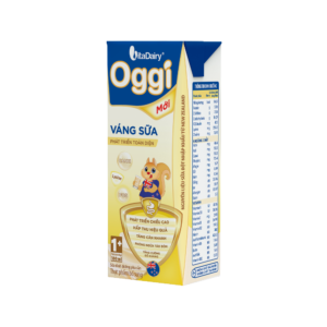 Sữa Bột Pha Sẵn Oggi 1+ Váng Sữa 180ml - Thùng 48 hộp